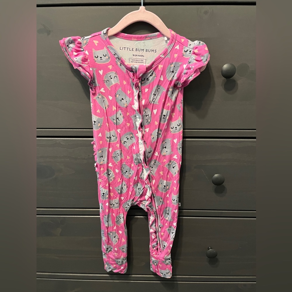Little Bum Bums Cat Romper 18-24 mo
